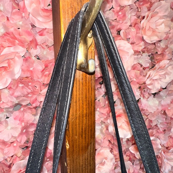 Michael Kors Black Signature MK Pattern Shoulder Bag Tote - Picture 5 of 16